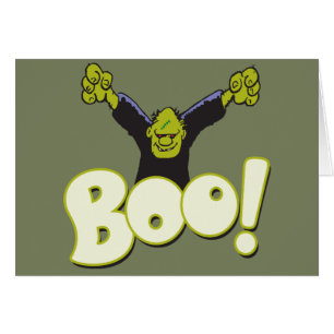 BOO  Frankenstein Monster Funny Halloween