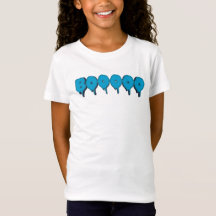 boo funny ghost text T-Shirt