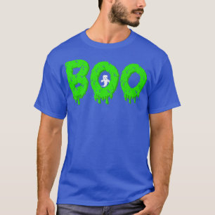 Boo Funny Halloween Spooky Ghost Teen Boys Girls A T-Shirt