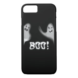 Boo! Funny Hiding Peekaboo Scary Halloween Case-Mate iPhone Case