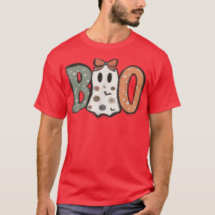Boo Funny Scary Halloween Costume Party Gift 250 T-Shirt