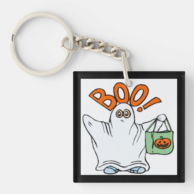 BOO ! GHOST KEYCHAIN (Front)