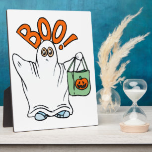 Boo Ghost Plaque