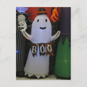 Boo Ghost Postcard