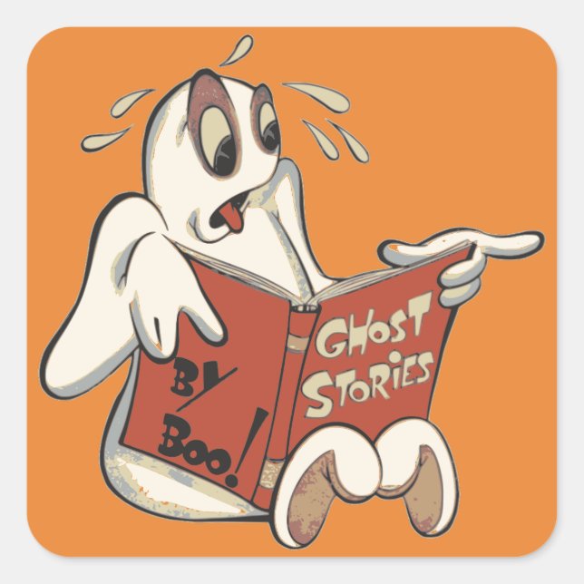 Boo Ghost Stories stickers (Front)