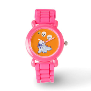 Boo Ghost UK 31 Spooky USA Skull October Halloween Watch
