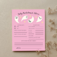 Boo Girl Baby Shower Baby Predictions & Advice