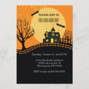 Boo Good Time Invite