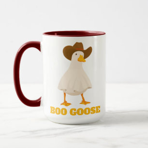  Boo Goose Halloween Funny Cute Ghost Simple Fun  Mug