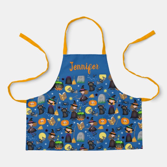 BOO! Halloween apron for kids (Front)