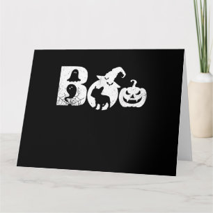 Boo Halloween Costume French Bulldog Gifts Card