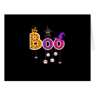 Boo Halloween Costume Spiders Ghosts Pumkin & Witc