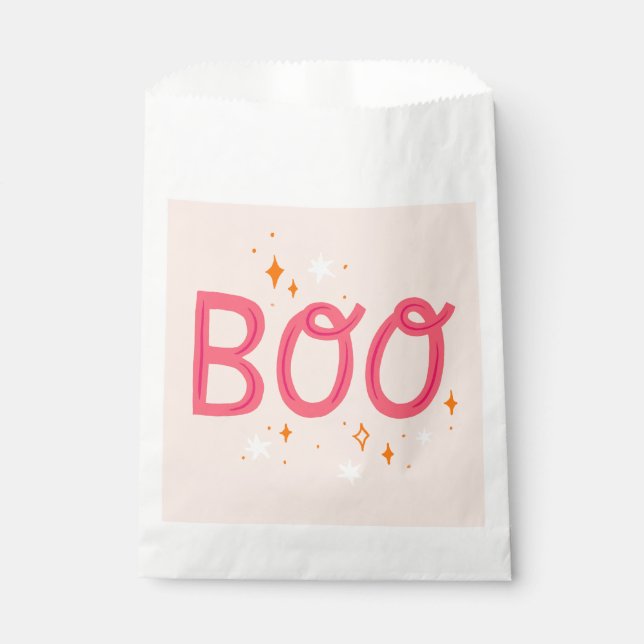 Boo Halloween Favour Bag (Front)