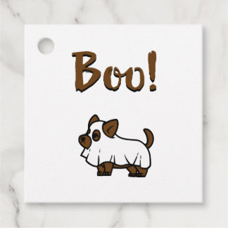 Boo Halloween                Favour Tags