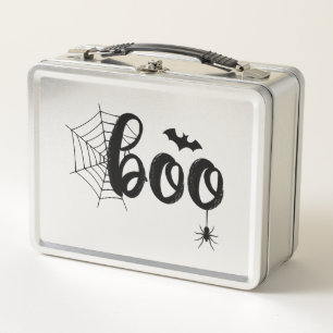Boo Halloween Ghost Cute Halloween Family Matching Metal Lunch Box
