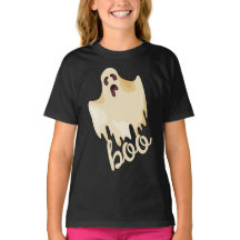 Boo, Halloween Ghost Personalized  T-Shirt