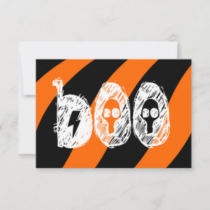 "boo" Halloween invitations tricks Invitations du 