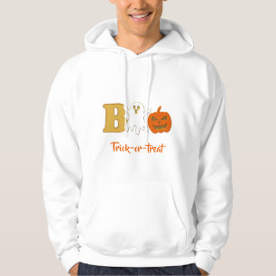 Boo Halloween Men Hoodie