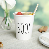 Boo Halloween Party | Cute Black White Spooky Kids