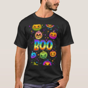 Boo Halloween pumpkin carnival costume clothing 1 T-Shirt