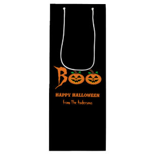 BOO! Halloween Pumpkins Gift Bag
