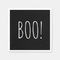 Boo Halloween | Spooky Kids & Adults Black Party