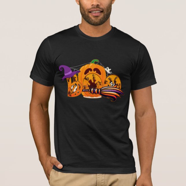 "BOO" Halloween T-Shirt (Front)