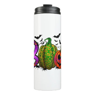 Boo Halloween Thermal Tumbler
