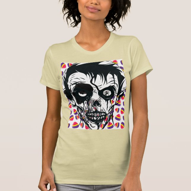 Boo Happy Halloween T-Shirt (Front)