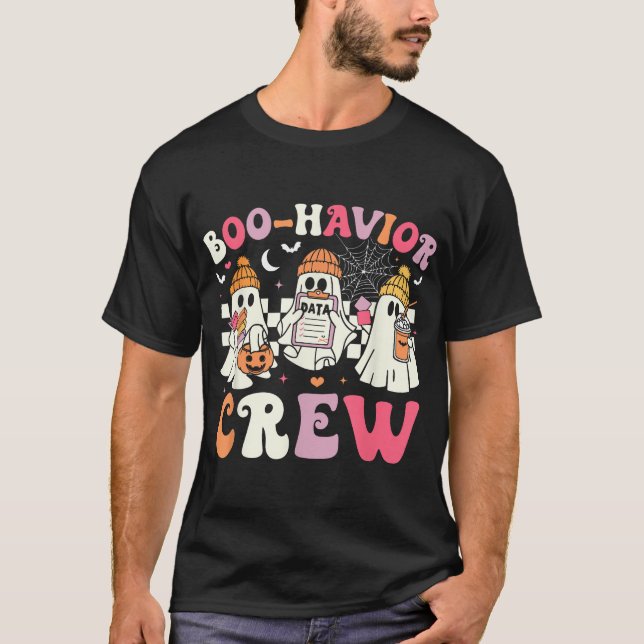 Boo-Havior Crew Behaviour Analyst   T-Shirt (Front)