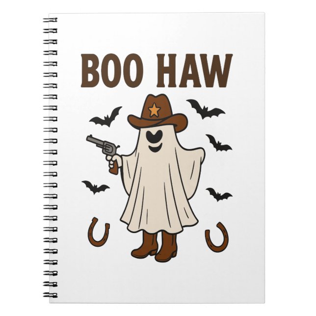 Boo Haw Notebook (Front)