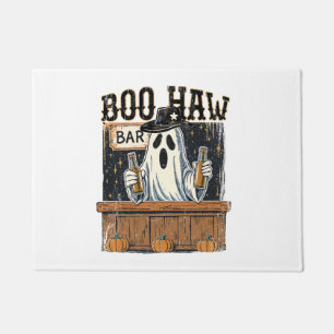 Boo Haw Retro Western Halloween Doormat