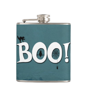 Boo! Hip Flask