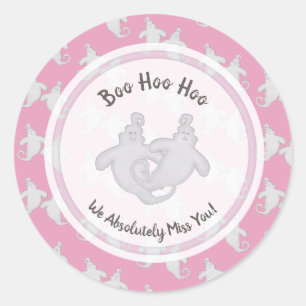 Boo Hoo Hoo Ghost Stickers