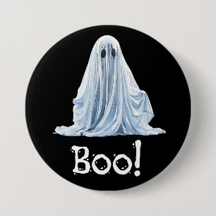 Boo. - Howl o ween 3 Inch Round Button