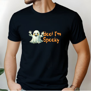 Boo! I'm Spooky ghost orange T-Shirt