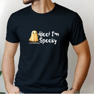 Boo! I'm Spooky smile ghost white T-Shirt