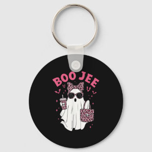 Boo Jee Boujee Nk Ghost Coffee Halloween October V Keychain