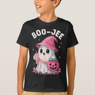 Boo Jee Boujee Nk Ghost Halloween October Vibes  T-Shirt
