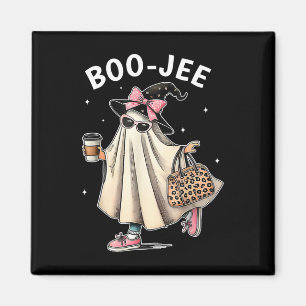 Boo-jee Costume Ghost Spooky Season Cute Halloween Magnet