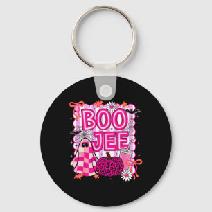 Boo Jee Ghost Coffee Coquette Bow Halloween Girl W Keychain