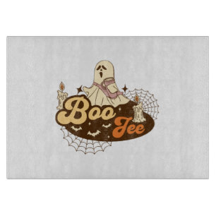 Boo-Jee Ghost Halloween funny Cutting Board