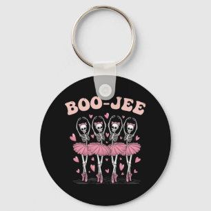 Boo-jee Halloween Ballet Dancing Ghost Tutu Spooky Keychain