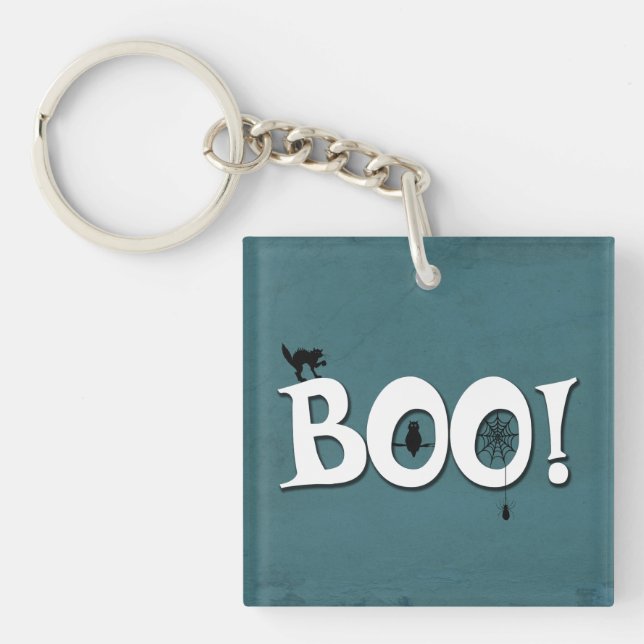 Boo! Keychain (Front)
