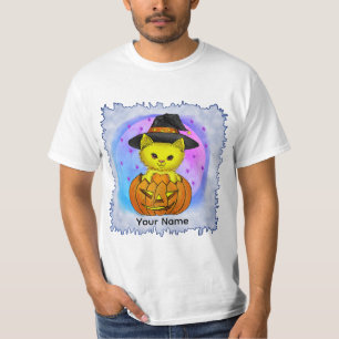 Boo Kitty Cat Witch  t-shirt