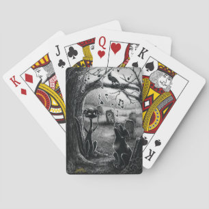 Boo Kitty, Music Critic Playing Cards