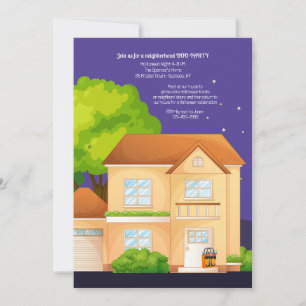 Boo les voisins Halloween Invitation