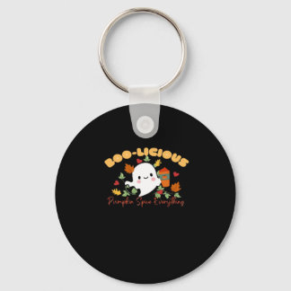 Boo-Licious Pumpkin Spice Everything Essential Keychain