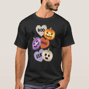 Boo Magic Pumpkin Season Cute Fall Halloween Thank T-Shirt
