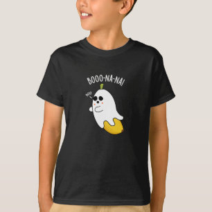 Boo-nana Funny Ghost Banana Pun Dark BG T-Shirt